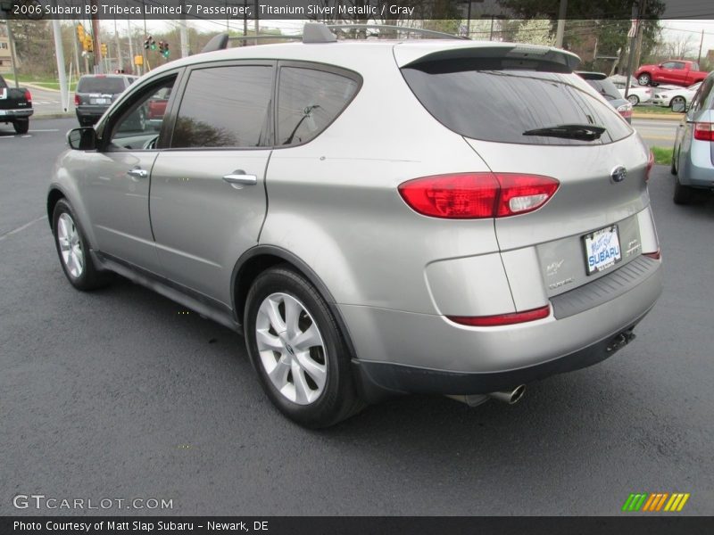 Titanium Silver Metallic / Gray 2006 Subaru B9 Tribeca Limited 7 Passenger
