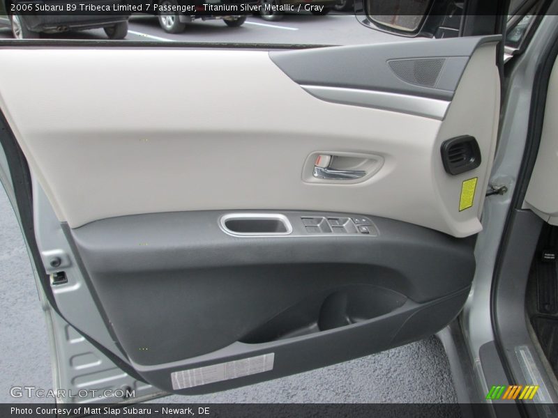 Titanium Silver Metallic / Gray 2006 Subaru B9 Tribeca Limited 7 Passenger