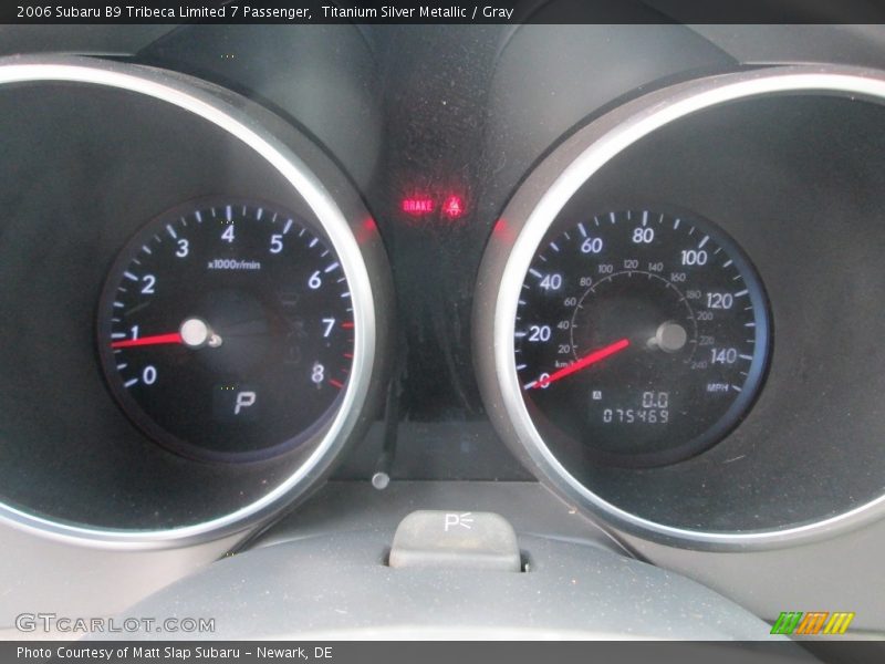 Titanium Silver Metallic / Gray 2006 Subaru B9 Tribeca Limited 7 Passenger