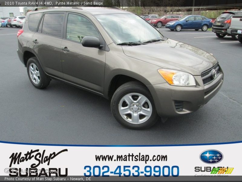 Pyrite Metallic / Sand Beige 2010 Toyota RAV4 I4 4WD
