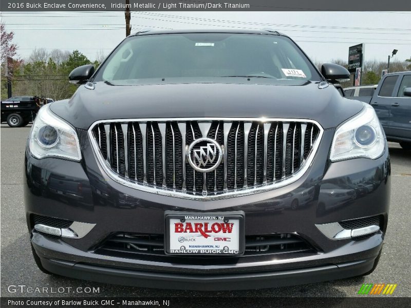 Iridium Metallic / Light Titanium/Dark Titanium 2016 Buick Enclave Convenience