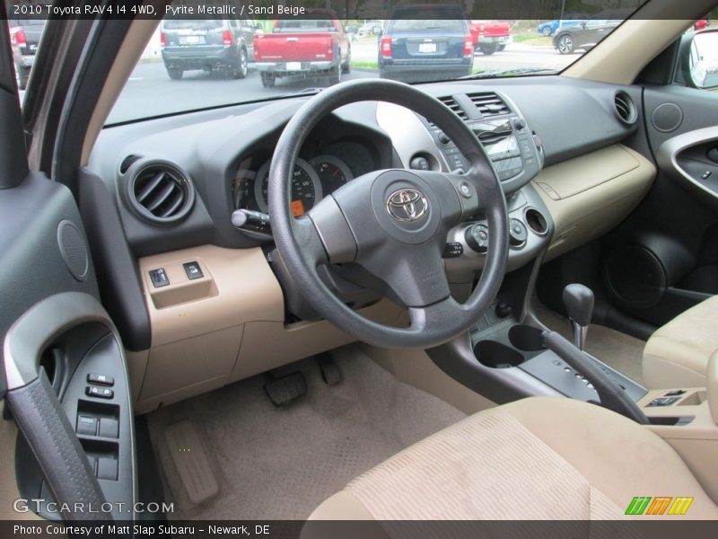 Pyrite Metallic / Sand Beige 2010 Toyota RAV4 I4 4WD
