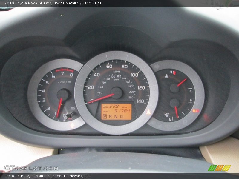 Pyrite Metallic / Sand Beige 2010 Toyota RAV4 I4 4WD