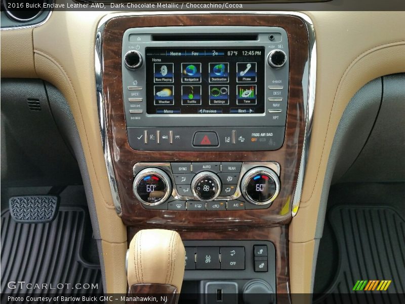 Dark Chocolate Metallic / Choccachino/Cocoa 2016 Buick Enclave Leather AWD