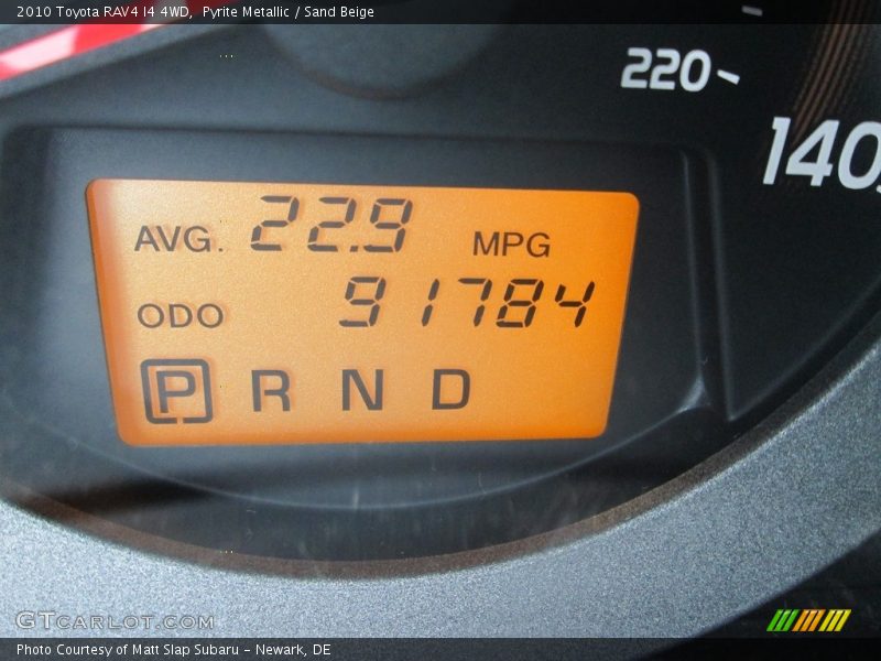 Pyrite Metallic / Sand Beige 2010 Toyota RAV4 I4 4WD