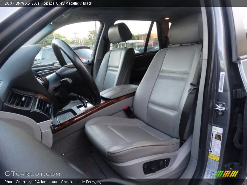 Space Grey Metallic / Black 2007 BMW X5 3.0si