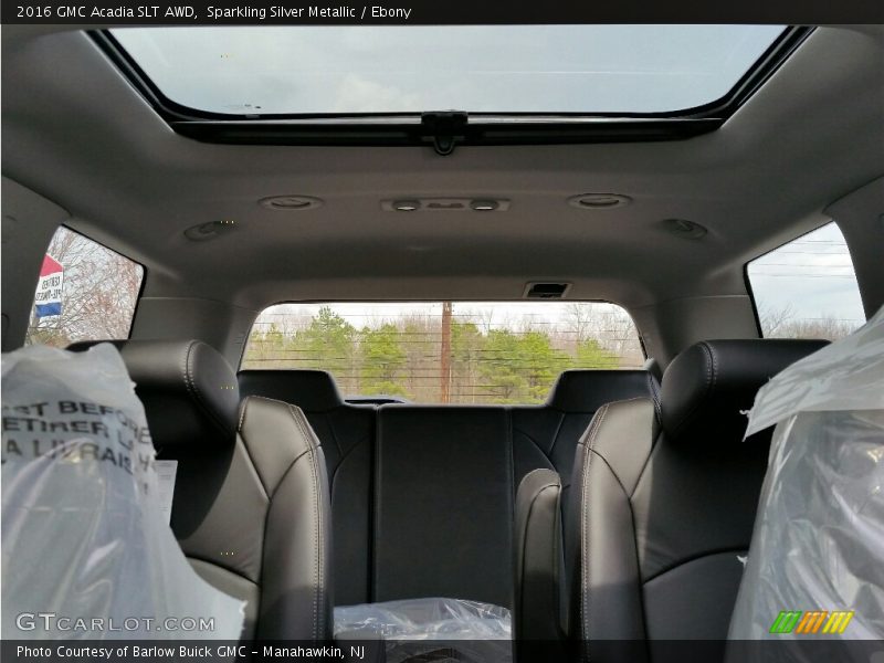 Sparkling Silver Metallic / Ebony 2016 GMC Acadia SLT AWD