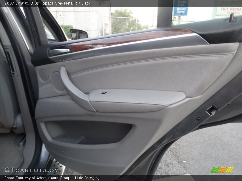 Space Grey Metallic / Black 2007 BMW X5 3.0si