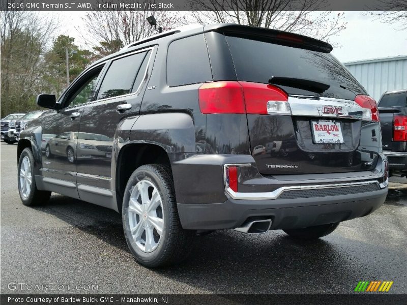 Iridium Metallic / Jet Black 2016 GMC Terrain SLT AWD