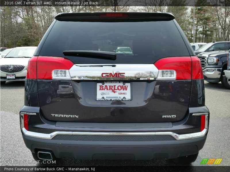 Iridium Metallic / Jet Black 2016 GMC Terrain SLT AWD