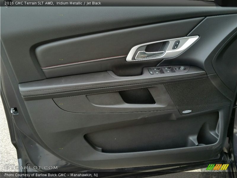 Iridium Metallic / Jet Black 2016 GMC Terrain SLT AWD