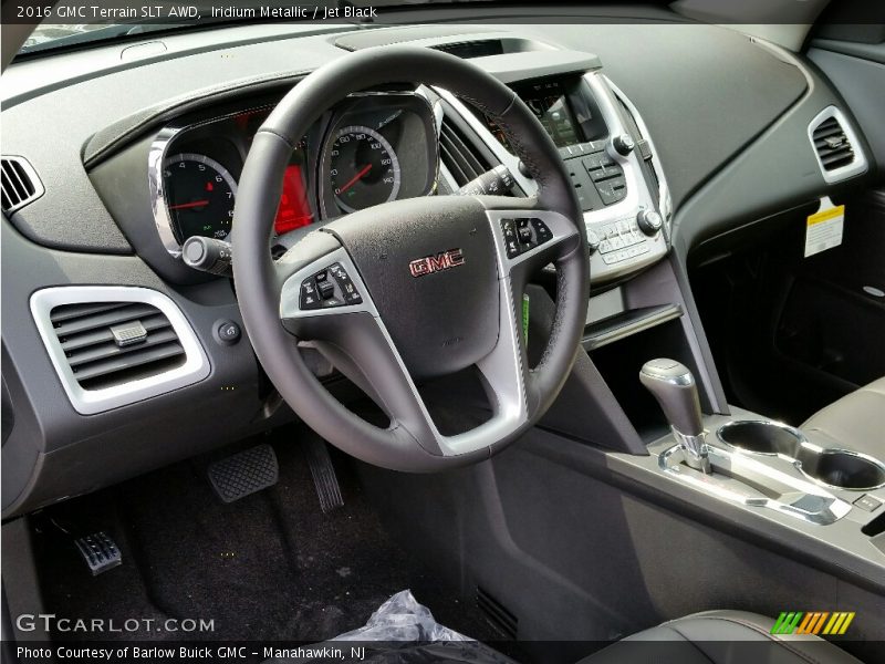 Iridium Metallic / Jet Black 2016 GMC Terrain SLT AWD