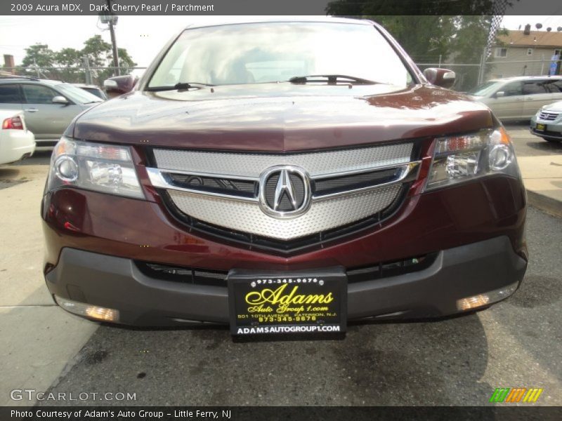 Dark Cherry Pearl / Parchment 2009 Acura MDX