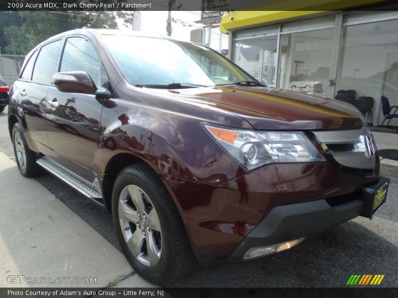 Dark Cherry Pearl / Parchment 2009 Acura MDX