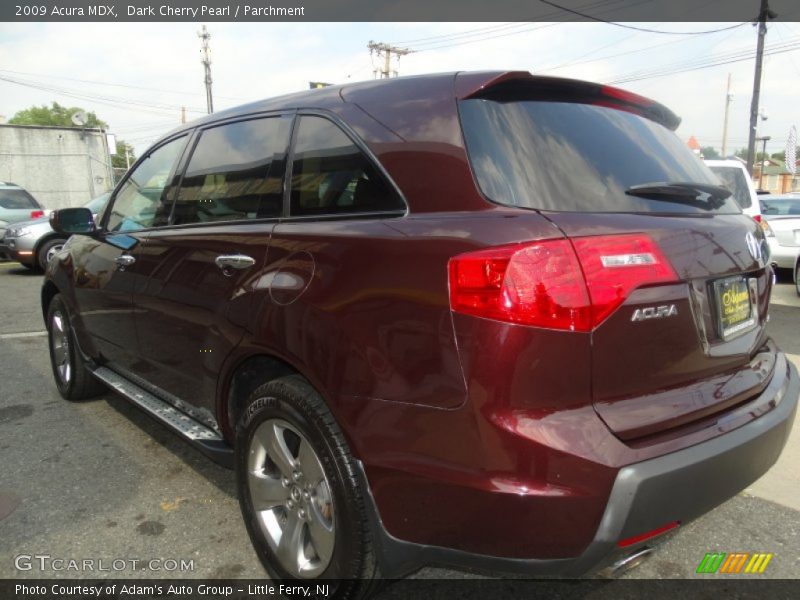 Dark Cherry Pearl / Parchment 2009 Acura MDX