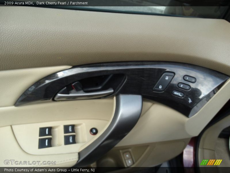Dark Cherry Pearl / Parchment 2009 Acura MDX