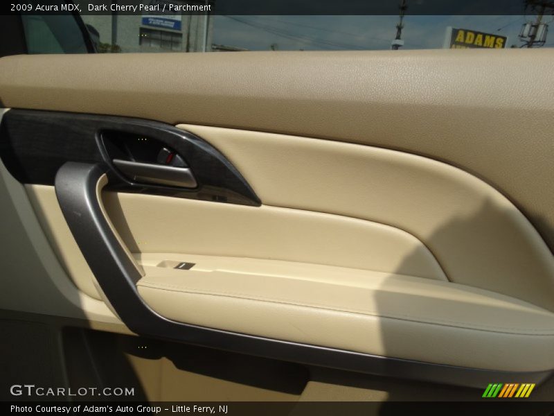 Dark Cherry Pearl / Parchment 2009 Acura MDX