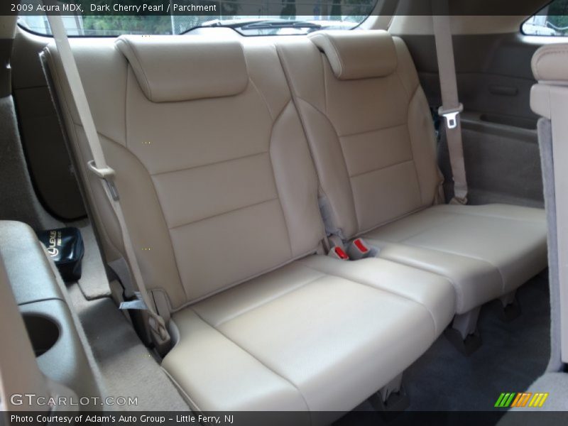 Dark Cherry Pearl / Parchment 2009 Acura MDX