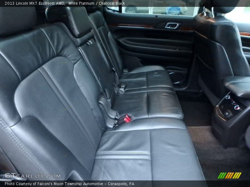 White Platinum / Charcoal Black 2013 Lincoln MKT EcoBoost AWD