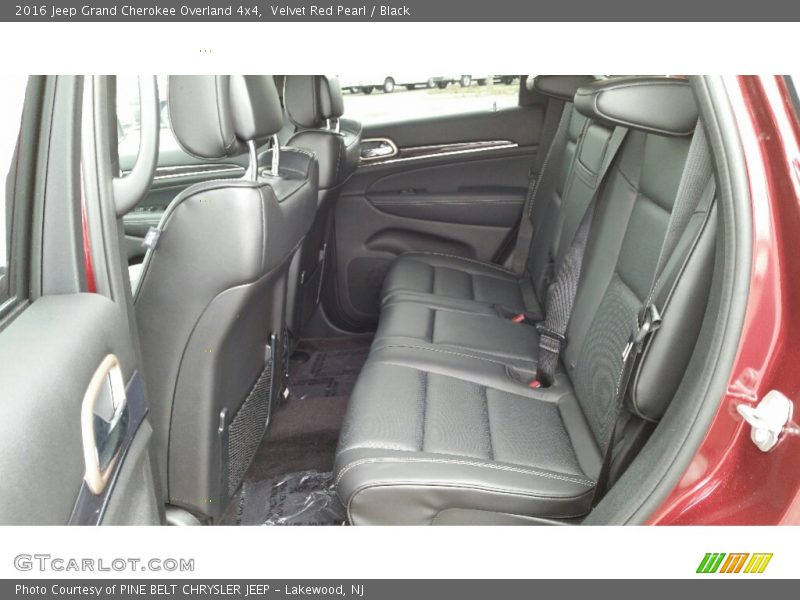 Velvet Red Pearl / Black 2016 Jeep Grand Cherokee Overland 4x4