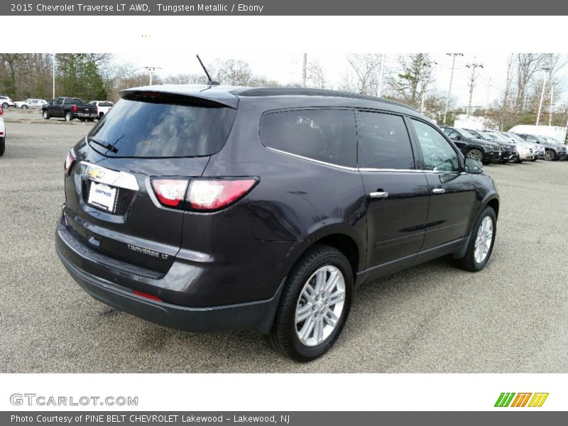 Tungsten Metallic / Ebony 2015 Chevrolet Traverse LT AWD
