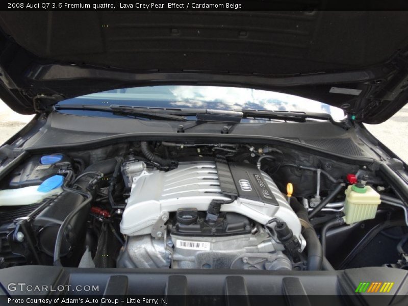 Lava Grey Pearl Effect / Cardamom Beige 2008 Audi Q7 3.6 Premium quattro