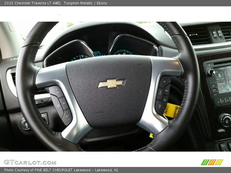 Tungsten Metallic / Ebony 2015 Chevrolet Traverse LT AWD
