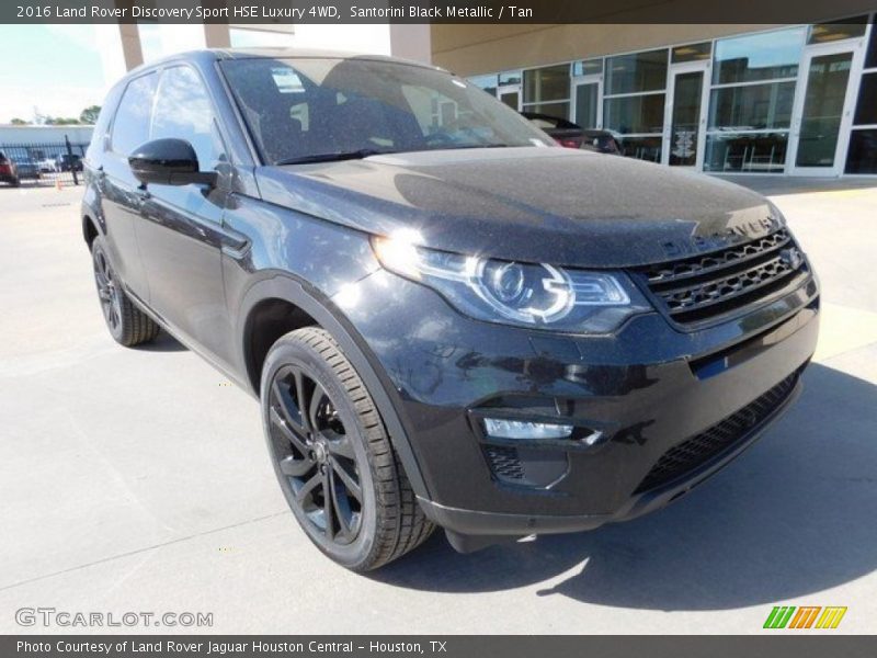 Santorini Black Metallic / Tan 2016 Land Rover Discovery Sport HSE Luxury 4WD