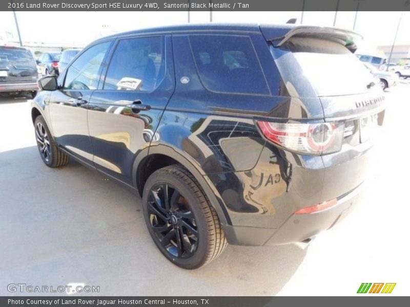 Santorini Black Metallic / Tan 2016 Land Rover Discovery Sport HSE Luxury 4WD