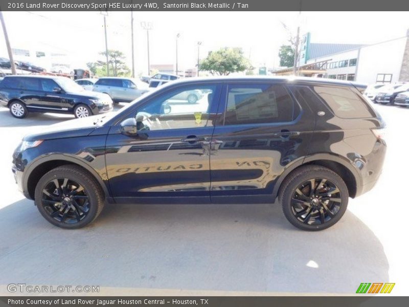 Santorini Black Metallic / Tan 2016 Land Rover Discovery Sport HSE Luxury 4WD