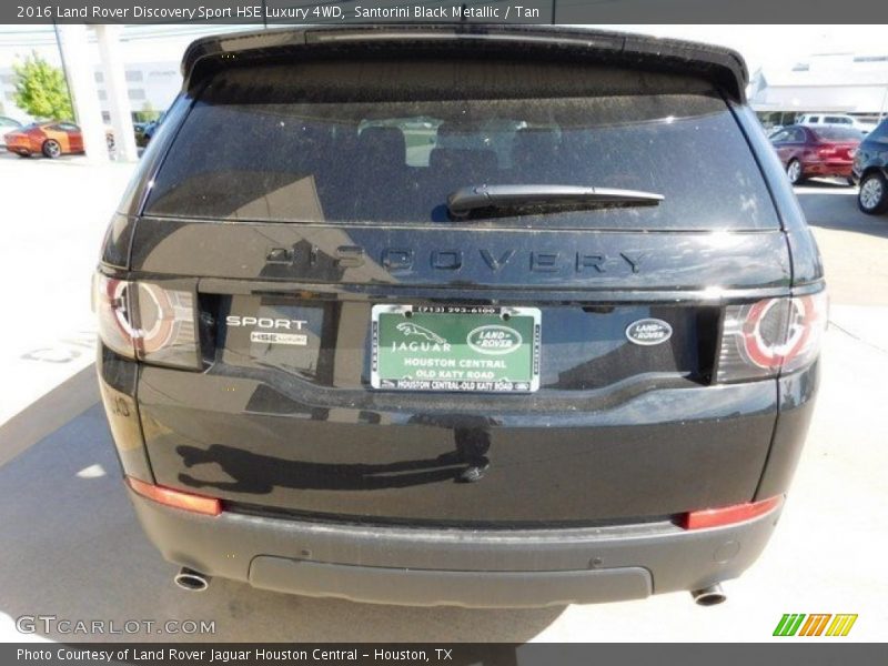 Santorini Black Metallic / Tan 2016 Land Rover Discovery Sport HSE Luxury 4WD