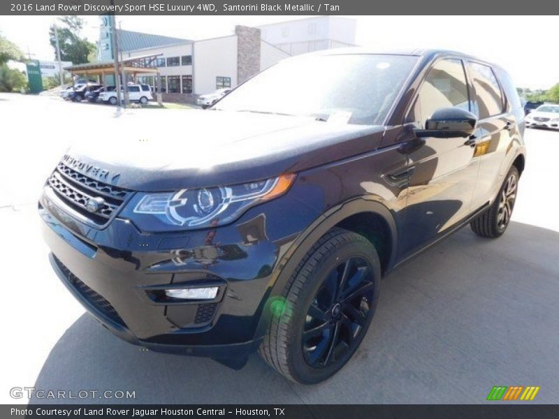 Santorini Black Metallic / Tan 2016 Land Rover Discovery Sport HSE Luxury 4WD