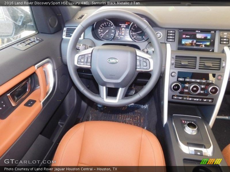 Santorini Black Metallic / Tan 2016 Land Rover Discovery Sport HSE Luxury 4WD
