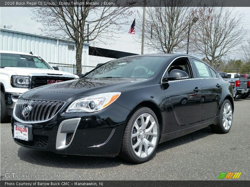 Ebony Twilight Metallic / Ebony 2016 Buick Regal GS Group