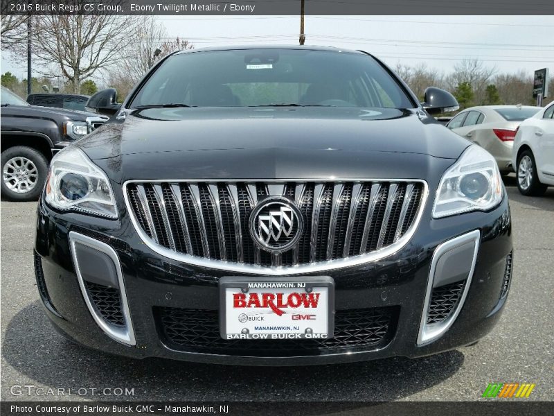 Ebony Twilight Metallic / Ebony 2016 Buick Regal GS Group