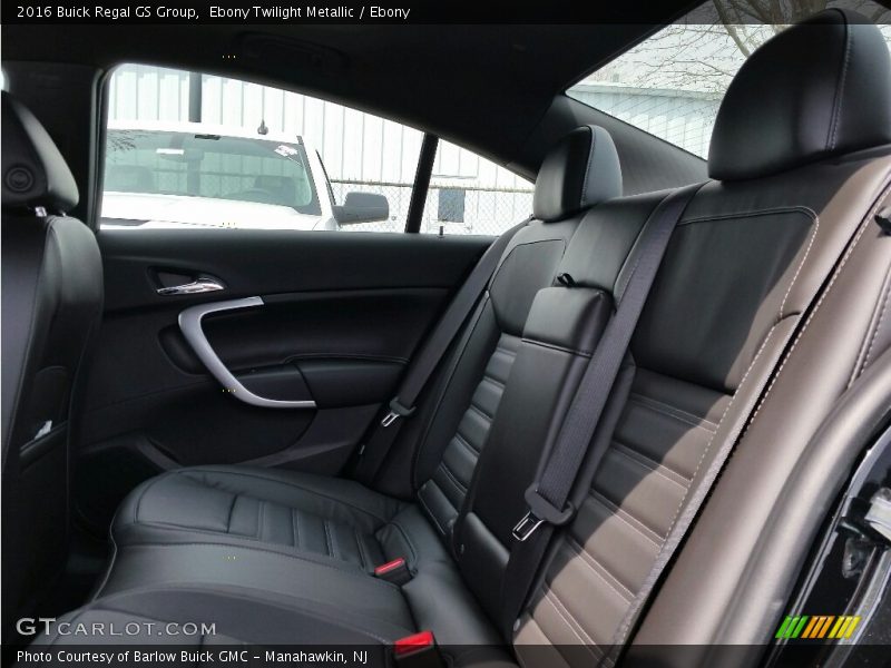 Rear Seat of 2016 Regal GS Group