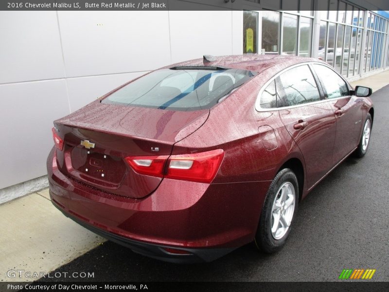 Butte Red Metallic / Jet Black 2016 Chevrolet Malibu LS