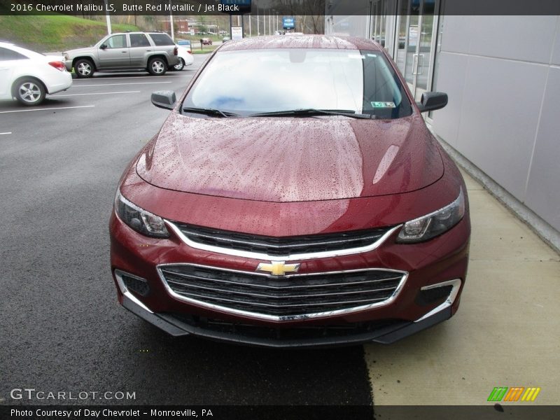 Butte Red Metallic / Jet Black 2016 Chevrolet Malibu LS