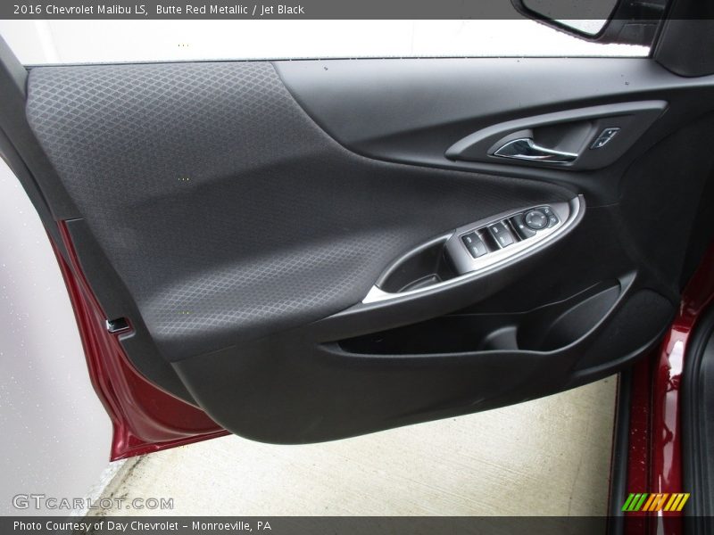 Butte Red Metallic / Jet Black 2016 Chevrolet Malibu LS