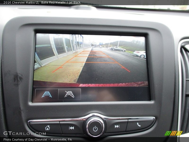 Butte Red Metallic / Jet Black 2016 Chevrolet Malibu LS