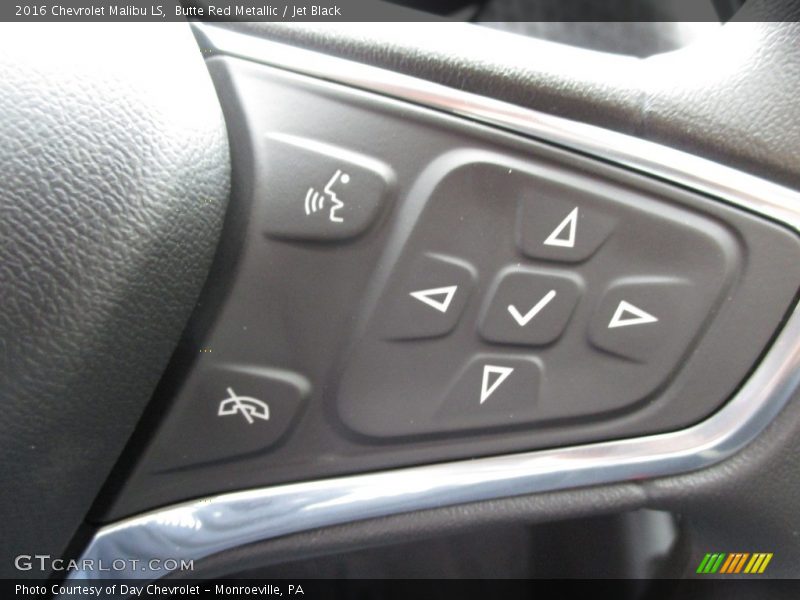 Butte Red Metallic / Jet Black 2016 Chevrolet Malibu LS