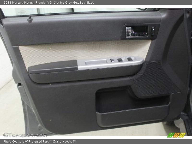 Sterling Grey Metallic / Black 2011 Mercury Mariner Premier V6