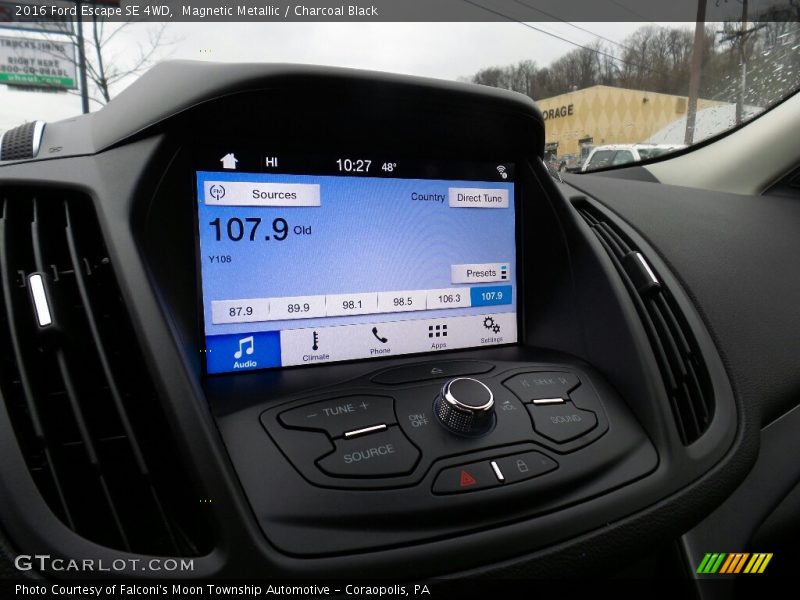 Magnetic Metallic / Charcoal Black 2016 Ford Escape SE 4WD