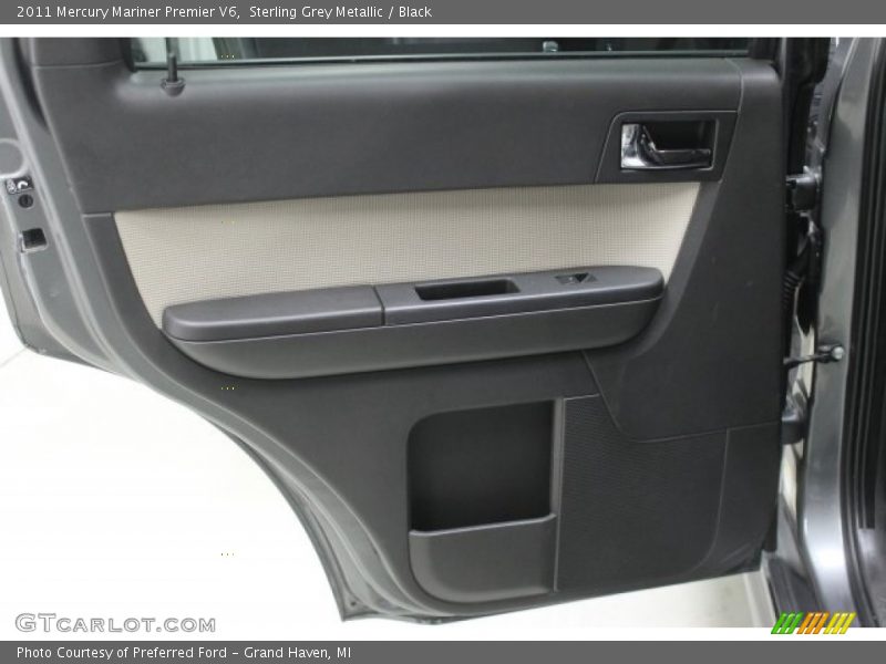 Sterling Grey Metallic / Black 2011 Mercury Mariner Premier V6