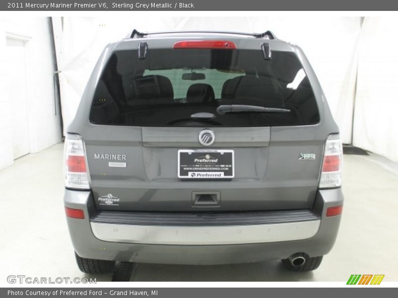 Sterling Grey Metallic / Black 2011 Mercury Mariner Premier V6