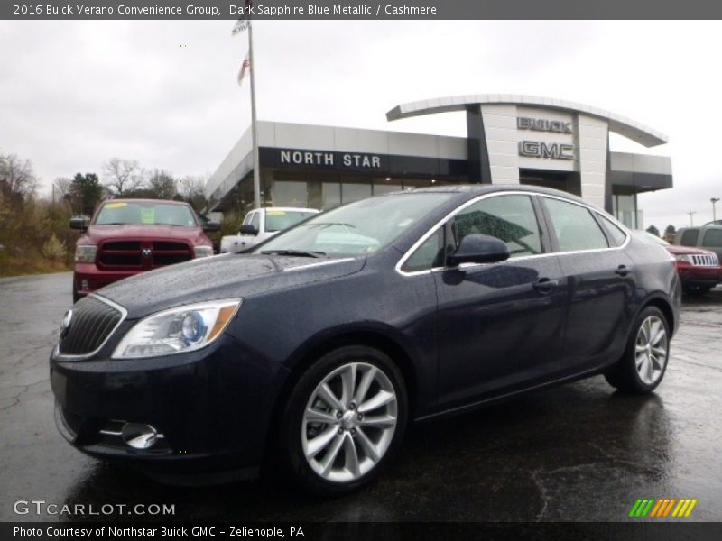 Dark Sapphire Blue Metallic / Cashmere 2016 Buick Verano Convenience Group