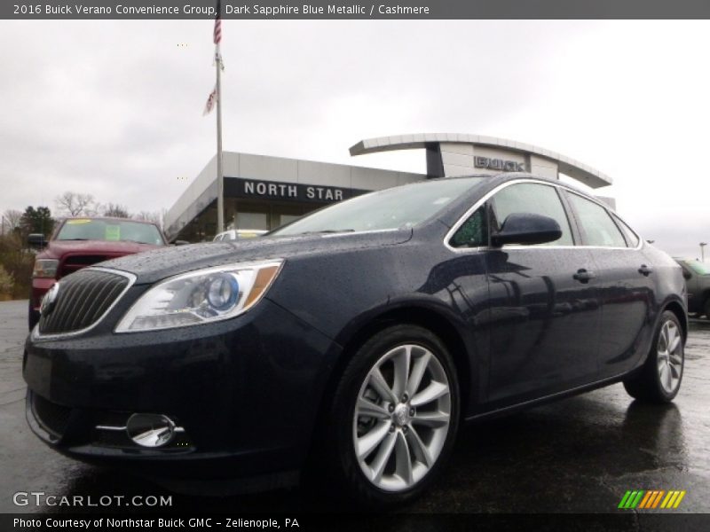 Dark Sapphire Blue Metallic / Cashmere 2016 Buick Verano Convenience Group