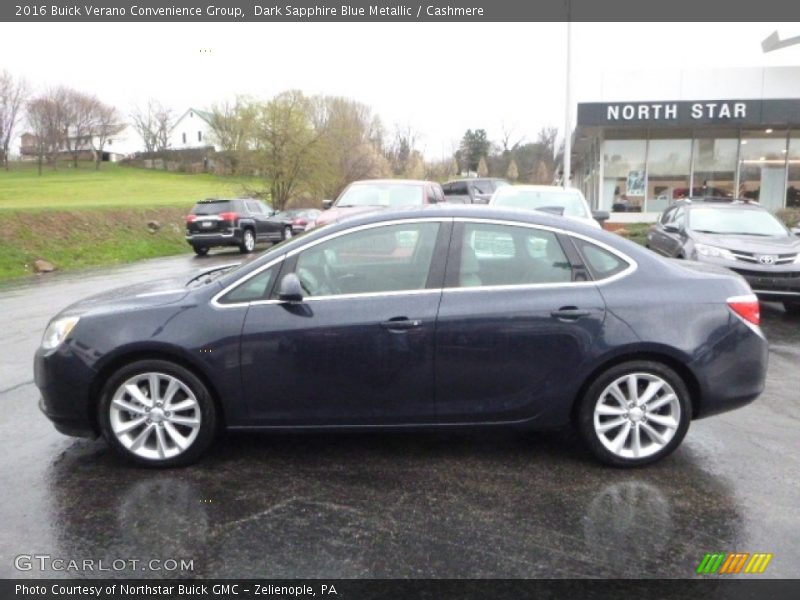 Dark Sapphire Blue Metallic / Cashmere 2016 Buick Verano Convenience Group