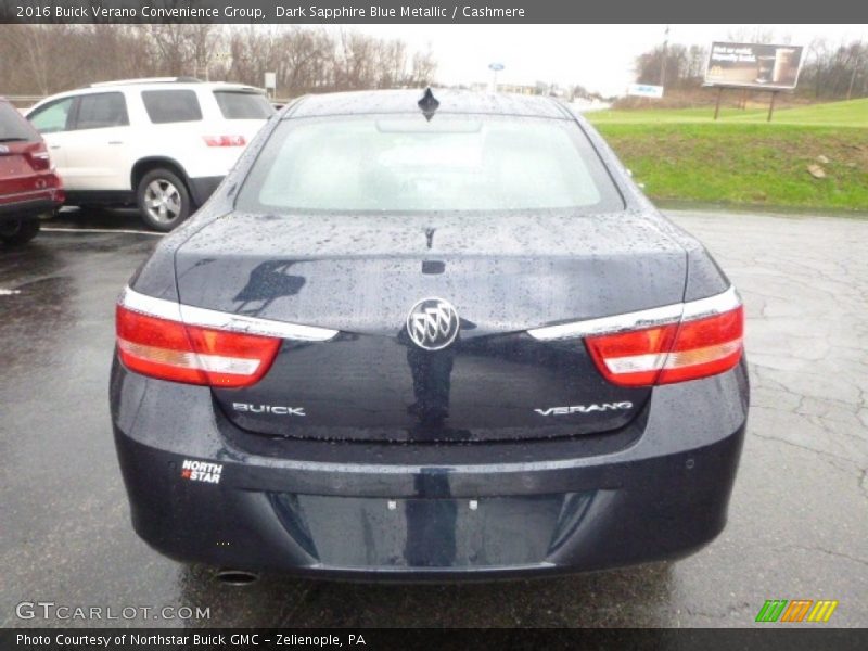 Dark Sapphire Blue Metallic / Cashmere 2016 Buick Verano Convenience Group