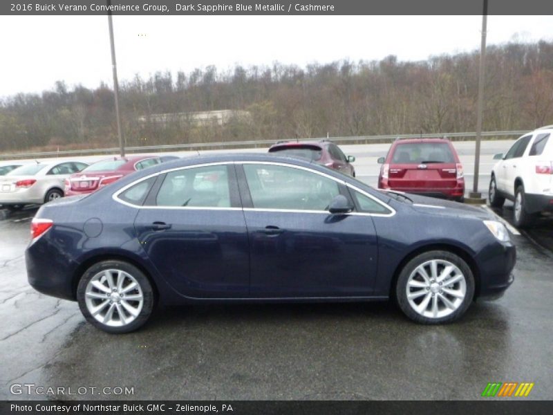Dark Sapphire Blue Metallic / Cashmere 2016 Buick Verano Convenience Group